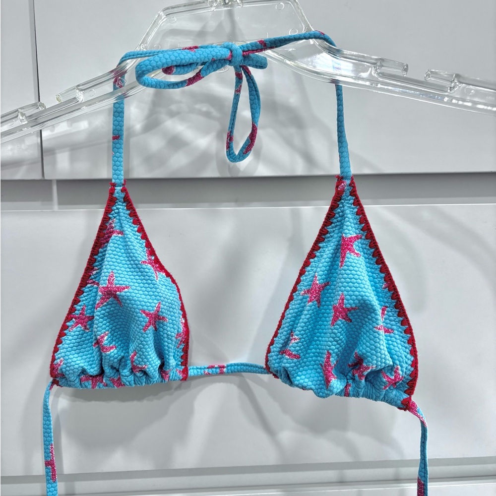 Women’s Swim Star Bikini - Blue and Red